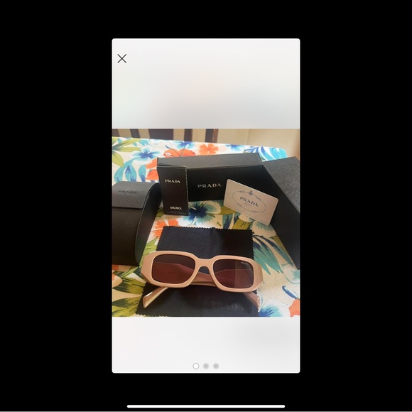 Prada Pink Sunglasses - Picture 1 of 6